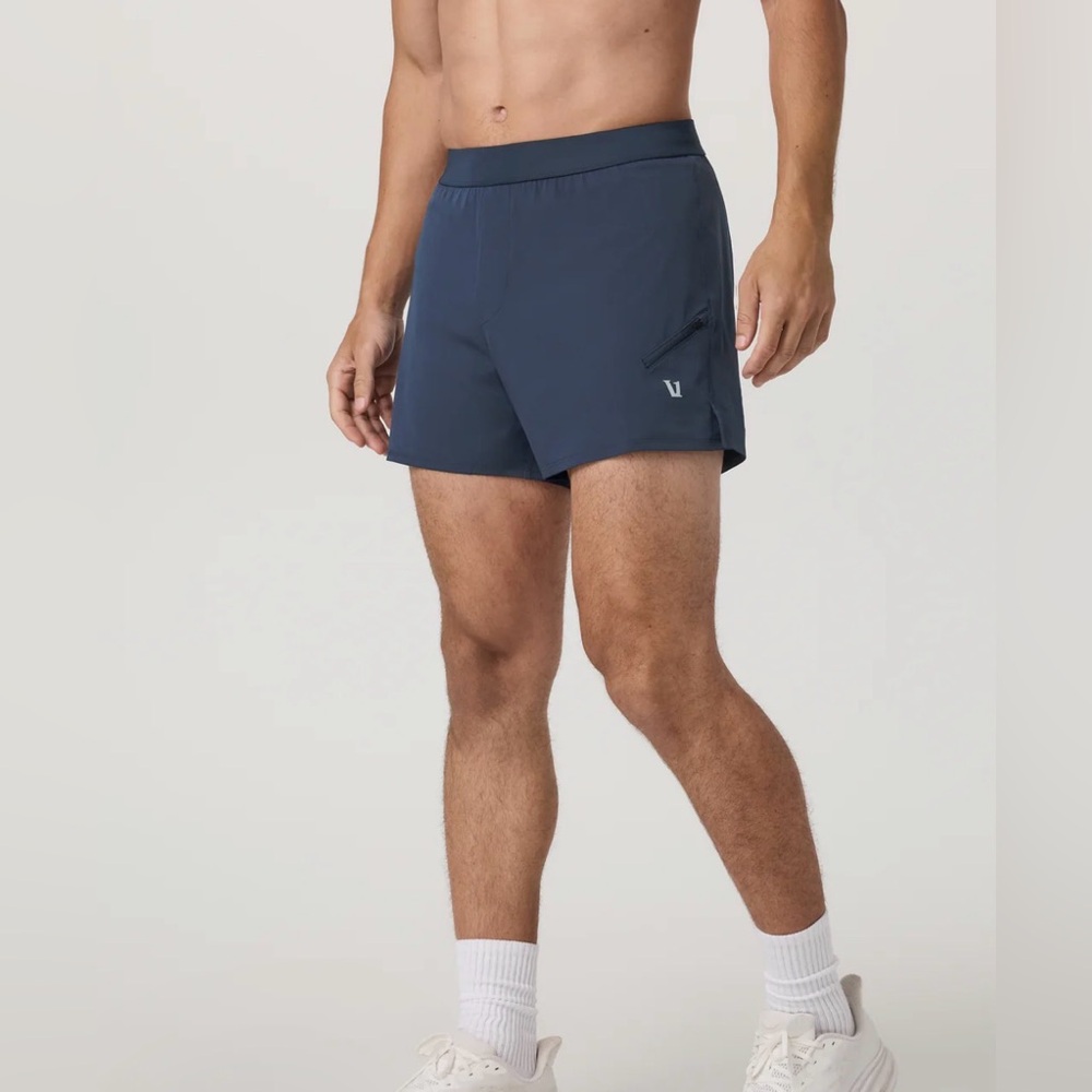 LAST RESTOCK Vuori Men’s “Qualify” Run Short 5” Inseam w/ Brief Liner  (M)